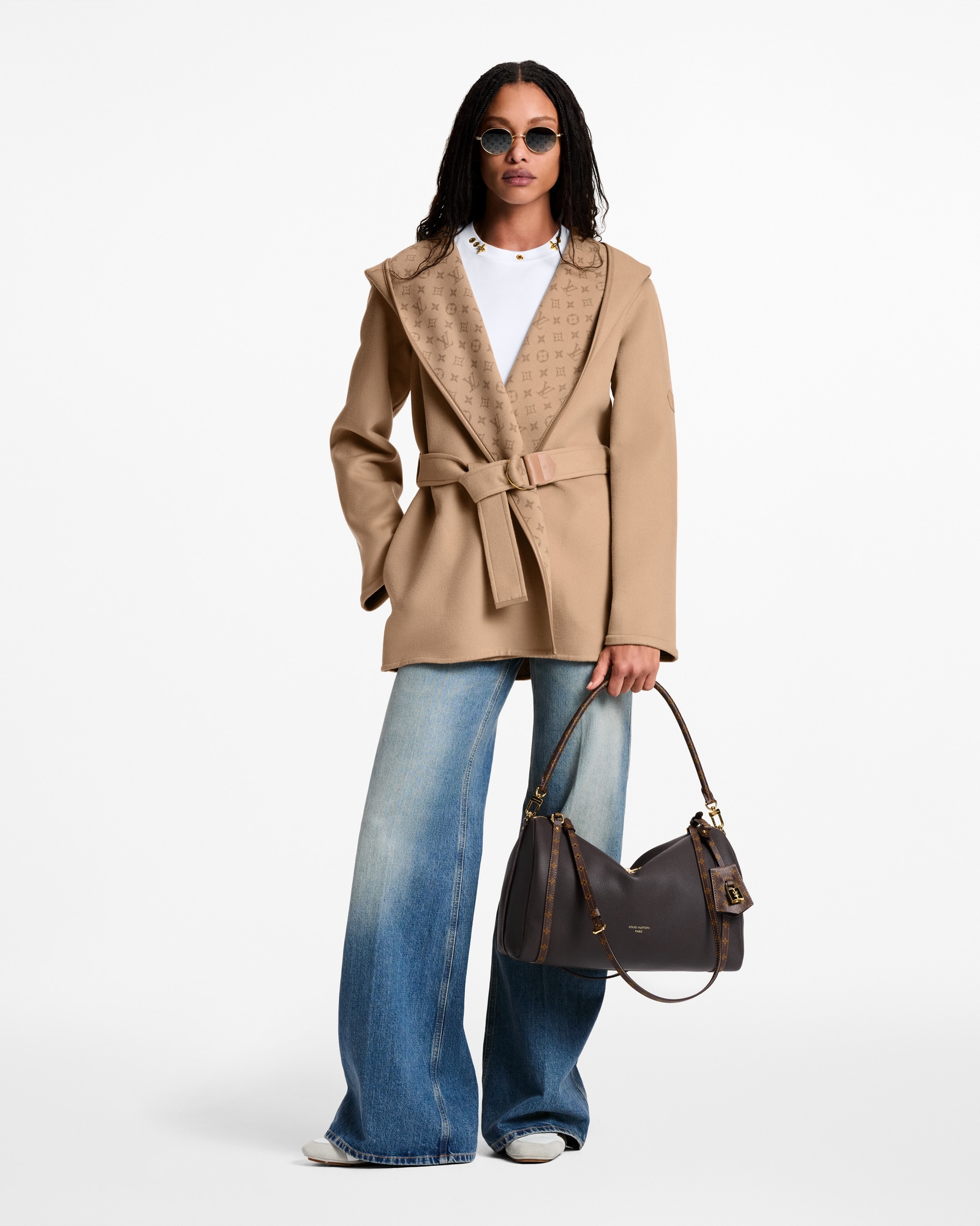 ベルテッド ショートラップ ピーコート ｜ルイ・ヴィトン 公式サイト